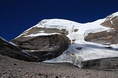 
The South face of Mount Kailash once again comes into perfect view as we descend from the Nandi pass towards the Eastern Valley (13:08).
